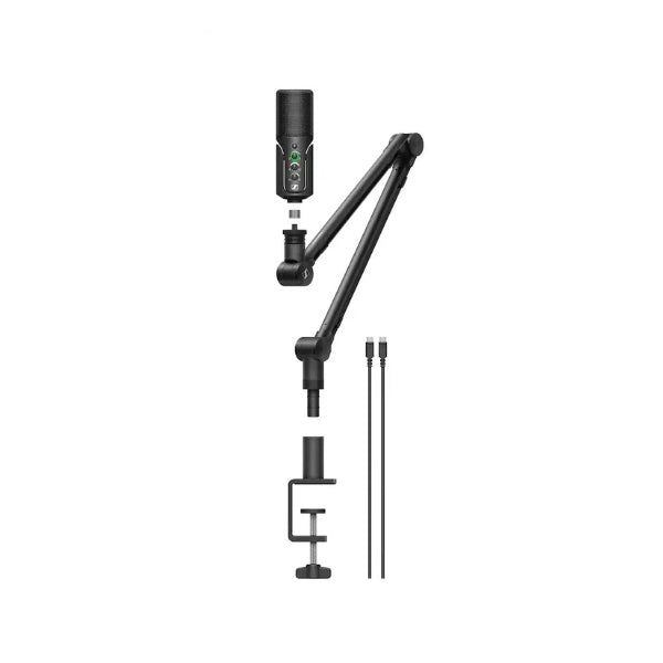 Micrófono-Sennheiser-Profile-USB-Microphone-Streaming-Set-with-Boom-Arm-3-m-USB-C-Cable-&-Mic-Pouch-Black
