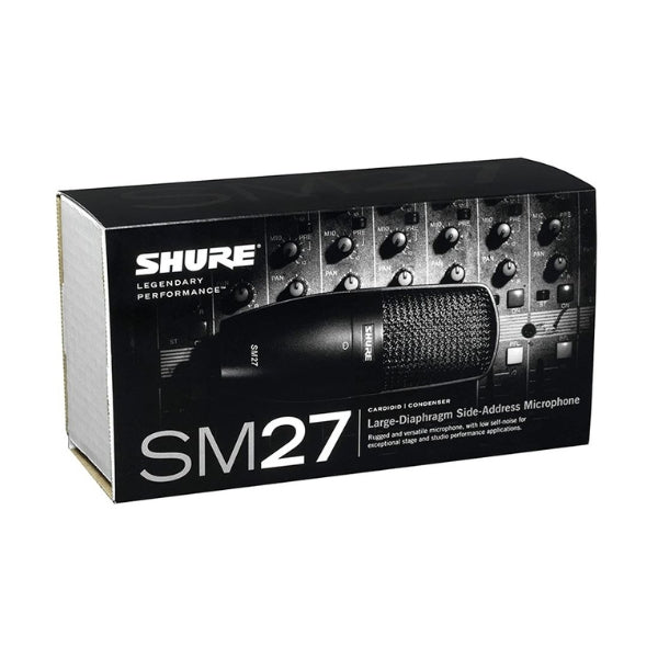 Micrófono-condensador-Shure-SM27-de-gran-diafragma-Negro