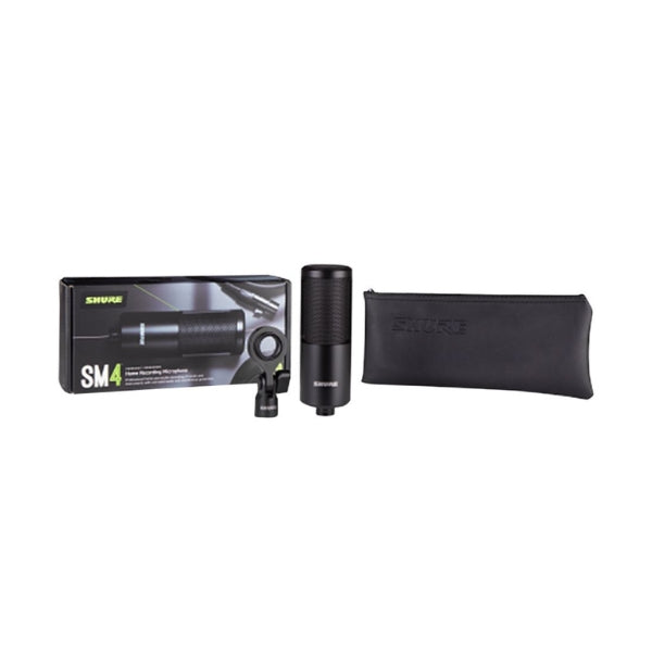 Micrófono-condensador-XLR-Shure-SM4-Negro