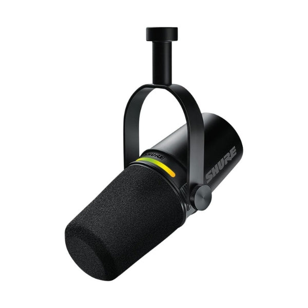 Micrófono-dinámico-Shure-MV7+-para-podcast-Negro