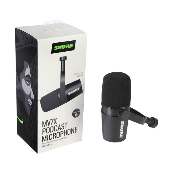 Micrófono-dinámico-XLR-Shure-MV7X-Negro