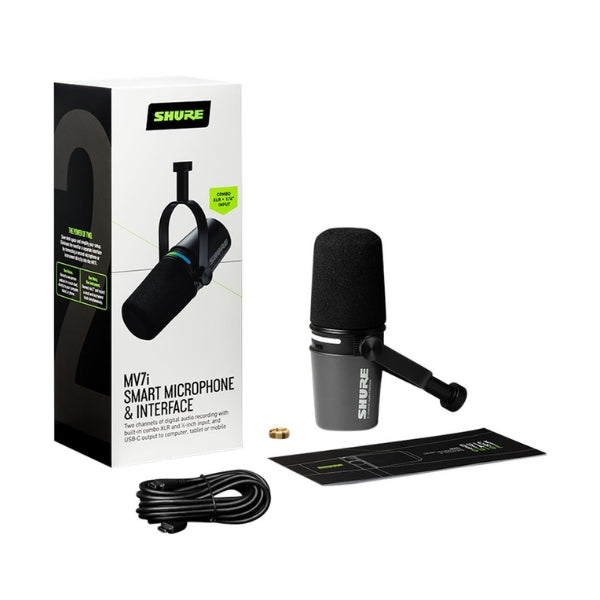 Micrófono-dinámico-inteligente-Shure-MV7i-con-interfaz