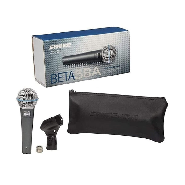 Micrófono-dinámico-supercardioide-de-mano-Shure-Beta-58A-Negro