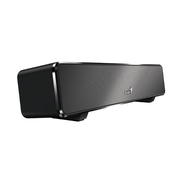 Mini-Barra-de-Sonido-Genius-Soundbar100-Enchufe-USB-Conector-USB3.5mm-6W-Color-Negro-diagonal2