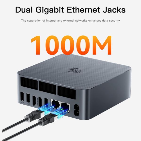 Mini PC Beelink EQR6 Ai – AMD Ryzen 9 6900HX – 24 GB RAM – 1 TB SSD – Doble HDMI 4K – WiFi 6 – Bluetooth 5.2