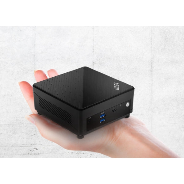 Mini PC - MSI - CUBI 5 12M-015BUS - Core i5 12ª Gen - Compacto - 6 USB - 1 HDMI - 1 DisplayPort - 2 LAN
