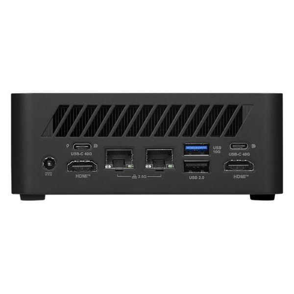 Mini PC - MSI - CUBI Z AI 8M-024BUS-BAR78 - Ryzen 7 - Compacto - AL-Powered - 6 USB - 2 HDMI - 2 USB-C - 2 LAN