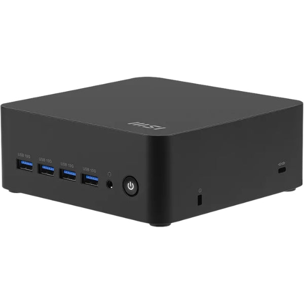 Mini PC - MSI - CUBI Z AI 8M-024BUS-BAR78 - Ryzen 7 - Compacto - AL-Powered - 6 USB - 2 HDMI - 2 USB-C - 2 LAN