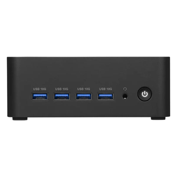 Mini PC - MSI - CUBI Z AI 8M-024BUS-BAR78 - Ryzen 7 - Compacto - AL-Powered - 6 USB - 2 HDMI - 2 USB-C - 2 LAN