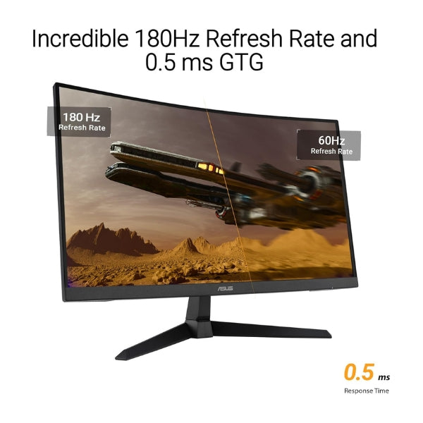 Monitor ASUS TUF Gaming Curvo 27 QHD 180Hz 0.5ms FreeSync HDR - VG27WQ3B