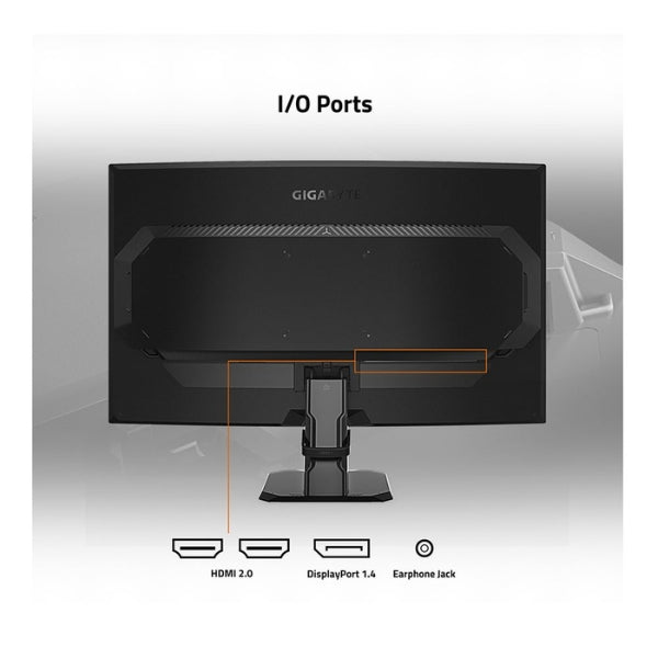 Monitor-Gigabyte-27-Curvo-QHD-2560x1440-165Hz-2xHDMI-1xDisplayPort-Negro