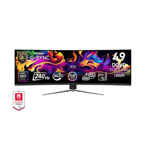 Monitor-MSI-MPG-491CQPX-QD-OLED-49-5K-Dual-QHD-(5120-x-1440)-QD-OLED-240Hz