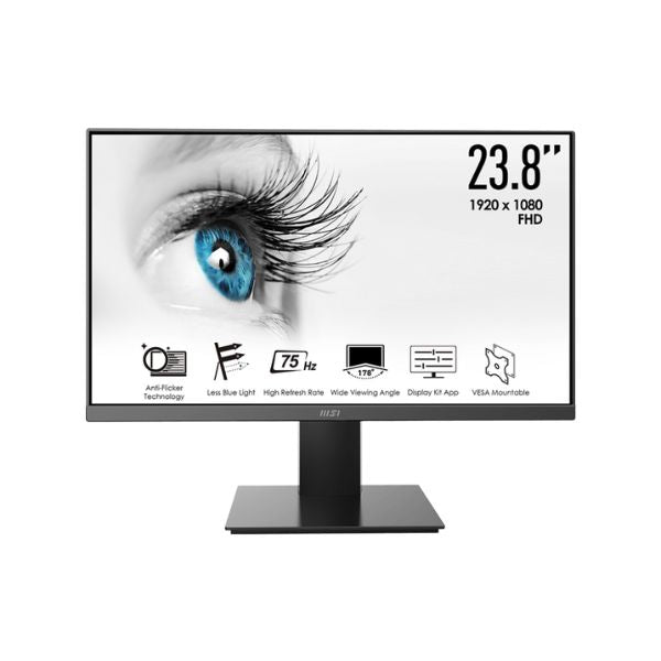 Monitor-MSI-Pro-24-FHD-MP241X-LED-1920X1080-75Hz-HDMI-VGA-front