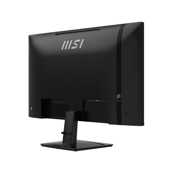 Monitor - Profesional - MSI - PRO - MP271 - E14A - 27 - FHD - 1920x1080 - 144Hz - 1ms - IPS - HDR Ready - FreeSync - HDMI - DisplayPort - VGA - VESA - Anti-Flicker - Less - Blue - Light - Altavoces - Negro - PRO-MP271-E14A