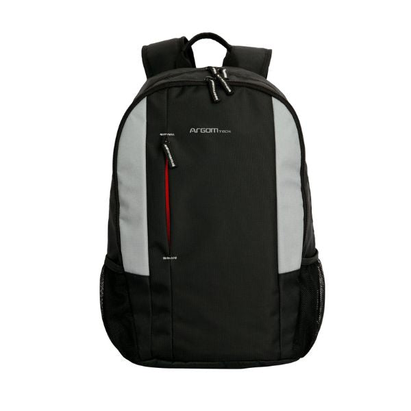 Morral ARGOM Elevation 15.6" - Compartimentos Múltiples - Acolchado - Negro- ARG-BP-0718BK