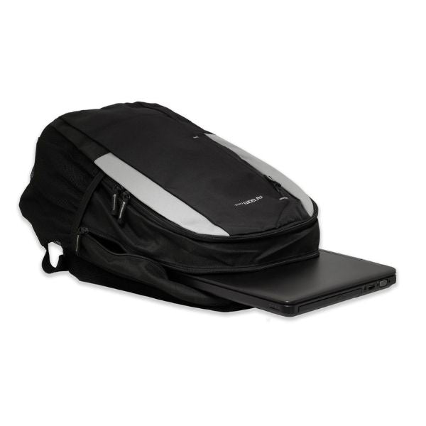 Morral ARGOM Elevation 15.6" - Compartimentos Múltiples - Acolchado - Negro- ARG-BP-0718BK