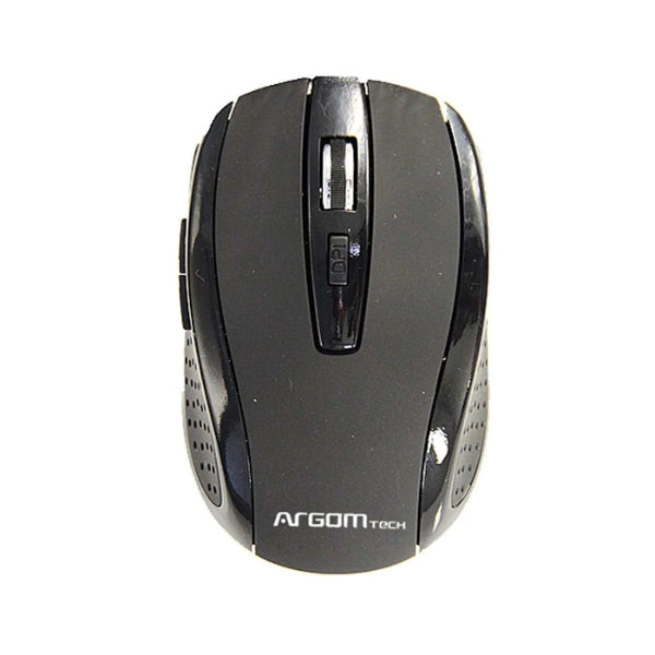 Mouse Argom MS32 - Inalámbrico - 1600DPI - 6 Botones - Negro ARG-MS-0032B