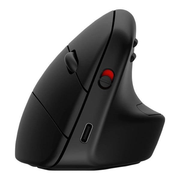 Mouse - Ergonómico - HP - 920 - Vertical - Inalámbrico - Bluetooth - USB - 4000 - DPI - 6 - Botones - 6H1A4AA#ABA - Negro