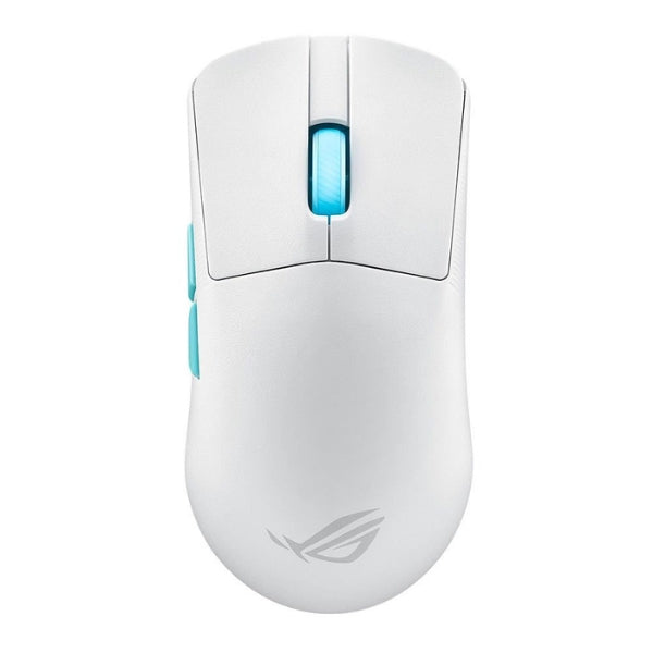 Mouse - Gaming - ASUS - ROG - Harpe - Ace - Aim - Lab - Edition - Inalámbrico - Cableado - Bluetooth - AimPoint - 36000 - DPI - 5 - Botones - P713HARPEALEWT - Blanco
