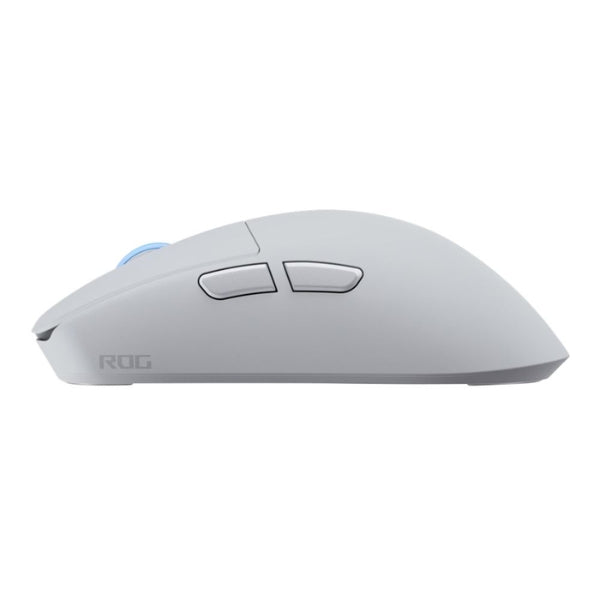 Mouse - Gaming - ASUS - ROG - Harpe - II - Ace - Wireless - Moonlight - White - Inalámbrico - RF - Bluetooth - USB - Óptico - ROG - AimPoint - Pro - 42000 - DPI - 8000Hz - 48g - P723HARPE2ACEW - Blanco