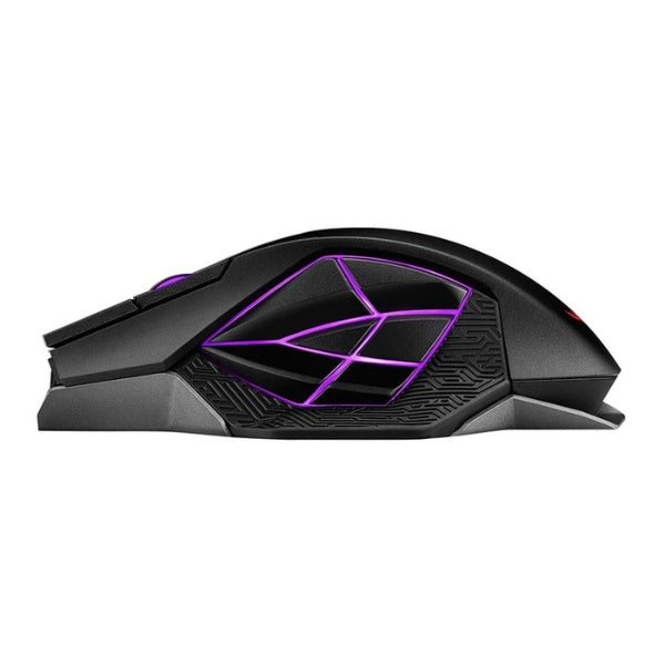 Mouse - Gaming - ASUS - ROG - Spatha - X - Inalámbrico - Cableado - Aura - RGB - 19000 - DPI - 12 - Botones - P707ROGSPATHAX - Negro