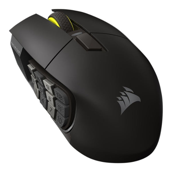 Mouse - Gaming - Corsair - Scimitar - Elite - Wireless - SE - Inalámbrico - Cableado - Bluetooth - RGB - Marksman - S - 33000 - DPI - 16 - Botones - CH-9314014-WW - Negro