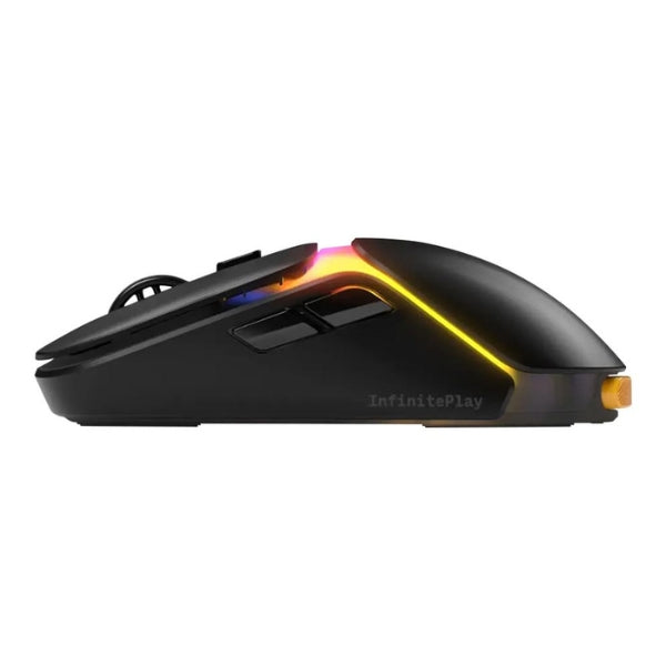 Mouse - Gaming - Glorious - Model - O3 - Wireless - Negro - Inalámbrico - RF - Bluetooth - RGB - BAMF - 3.0 - 30K - 30000 - DPI - 8000Hz - 6 - Botones - 66g - GLO-O3-WL-BLK - Negro