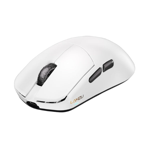 Mouse - Gaming - Lamzu - MAYA - X - Inalámbrico - Cableado - 8000Hz - Pixart - 3950 - Óptico - 4 - Botones - MAYA - X - WHITE - Blanco