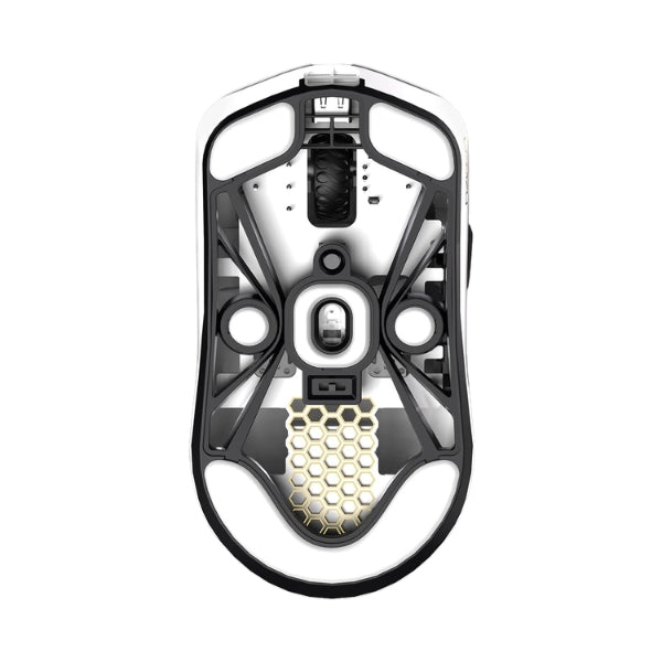 Mouse - Gaming - Lamzu - MAYA - X - Inalámbrico - Cableado - 8000Hz - Pixart - 3950 - Óptico - 4 - Botones - MAYA - X - WHITE - Blanco