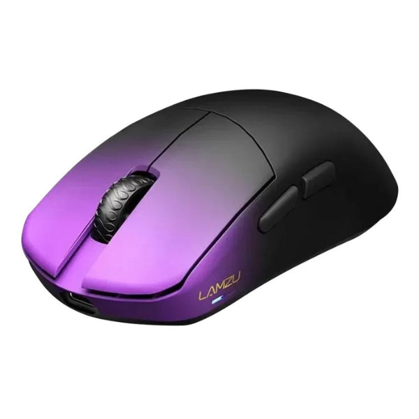 Mouse - Gaming - Lamzu - Maya - X - 8K - Wireless - Inalámbrico - RF - USB - Óptico - Pixart - 3950 - 8000Hz - 47g - MAYAX-BLKPUR