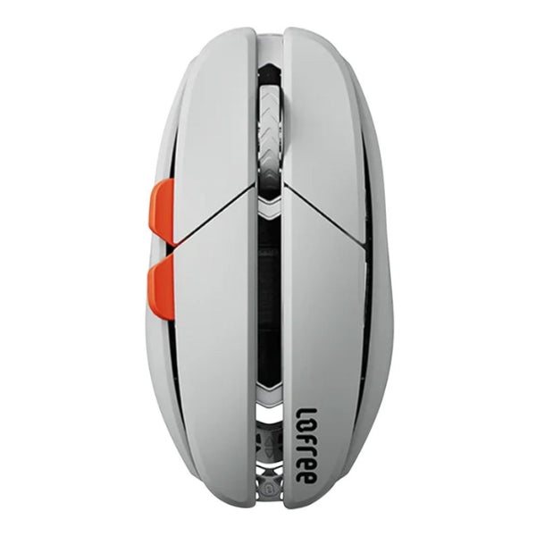 Mouse - Gaming - Lofree - Hypace - Wireless - Crayon - Gray - Inalámbrico - RF - Bluetooth - USB - Óptico - PAW3950 - 40000 - DPI - 100 - Horas - 47g - LOFREE HYPACE M - Gris