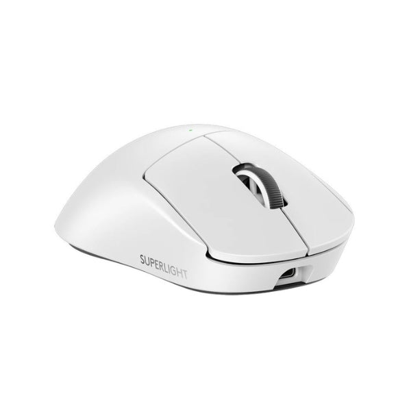 Mouse - Gaming - Logitech - PRO - X - SUPERLIGHT - 2 - DEX - Wireless - Inalámbrico - RF - Bluetooth - USB - HERO - 2 - 32000 - DPI - 2.4GHz - 60g - 910-007363 - Blanco