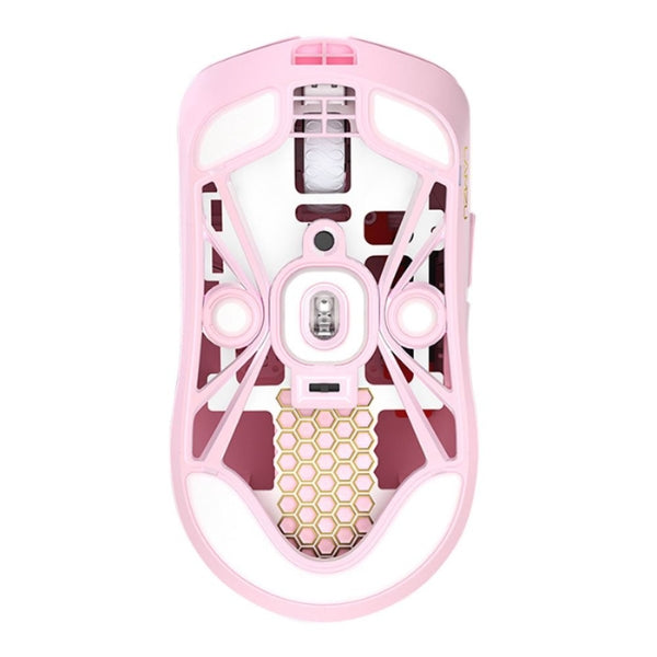 Mouse - Gaming - MAYA - Champion - Edition - Wireless - Light - Pink - Inalámbrico - RF - USB - Óptico - Pixart - 3950 - 30000 - DPI - 8000Hz - 45g - MAYA LIGHT PINK - Rosado