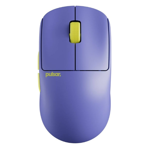 Mouse - Gaming - Pulsar - X2 - CrazyLight - Mini - Wireless - LA - Edition - Inalámbrico - RF - USB - Óptico - XS-1 - 32000 - DPI - 1000Hz - 37g - PX2CL111 - Morado