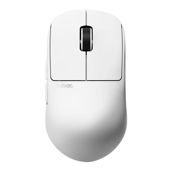 Mouse - Gaming - Pulsar - X2H - CrazyLight - Medium - Wireless - Uyuni - White - Inalámbrico - RF - USB - Óptico - XS-1 - 32000 - DPI - 8000Hz - 43g - PX2HCL202 - Blanco