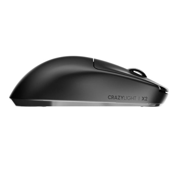 Mouse - Gaming - Pulsar - X2H - CrazyLight - Mini - Wireless - Jet - Black - Inalámbrico - RF - USB - Óptico - XS-1 - 32000 - DPI - 1000Hz - 39g - PX2HCL101 - Negro