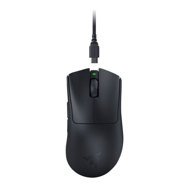 Mouse - Gaming - Razer - DeathAdder - V3 - Pro - Inalámbrico - HyperSpeed - RGB - 30000 - DPI - 5 - Botones - RZ01-04630100-R - Negro