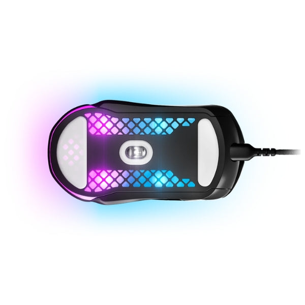 Mouse - Gaming - SteelSeries - Aerox - 5 - Wired - Cableado - RGB - TrueMove - Air - 18000 - DPI - 9 - Botones - PTFE - Honeycomb - 62401 - Negro