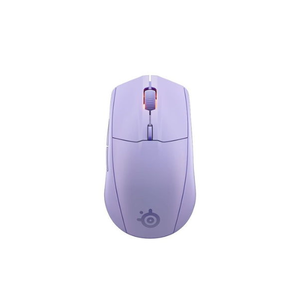 Mouse - Gaming - SteelSeries - Rival - 3 - Wireless - Gen - 2 - Inalámbrico - Bluetooth - RF - RGB - TrueMove - Air - 18000 - DPI - 6 - Botones - 62689 - Lavender