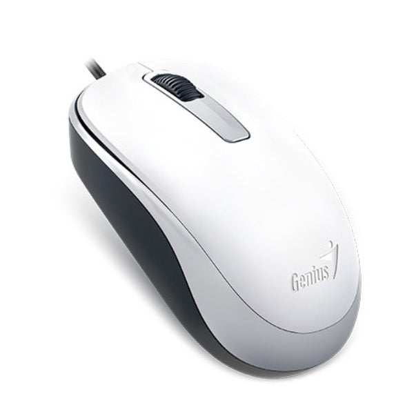 Mouse Genius DX-125 - Óptico - 1200DPI - USB - Blanco