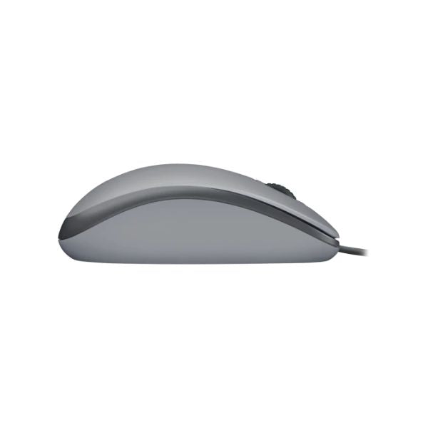 Mouse-Logitech-M110-Silent-Optico-1000DP-USB-3-Botones-Gris-lateral