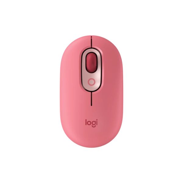 Mouse-Logitech-POP-inalambrico-rojo-up