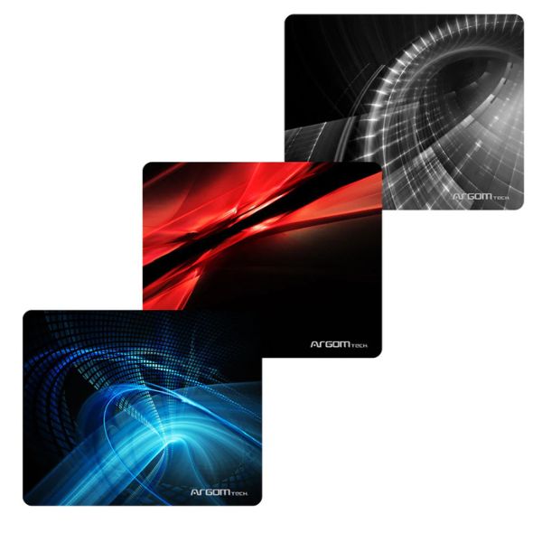 Mouse Pad Argom Galaxia - Tela Sintética - Blanco - ARG-AC-1235WT