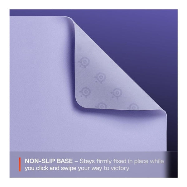 Mousepad - Gaming - SteelSeries - QcK - Cloth - Large - Tela - Base - de - Goma - 63463 - Lavender