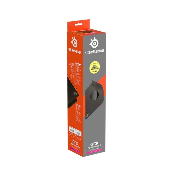 Mousepad - Gaming - SteelSeries - QcK - Performance - L - Speed - Large - Poliéster - Base - de - Foam - 3.5mm - 63430 - Negro