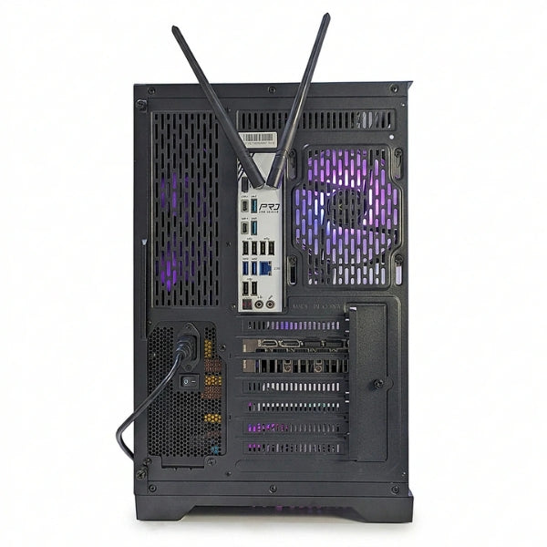 PC - Computador - Arena - 501 - AMD - Ryzen - 9 - 9950X - AM5 - 32GB - DDR5 - 1TB - M.2 - GeForce - RTX - 5060 - 8GB - Refrigeración - Líquida - 360mm - Windows - 11back