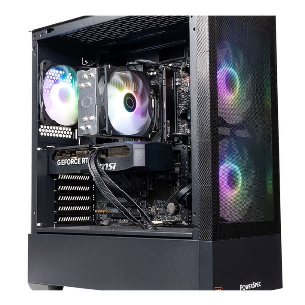 PC Computador PowerSpec G531 - AMD Ryzen 5 7500X3D - AM5 - 16GB - 1TB SSD - RTX 5070 12GB - Fuente 850W - 1000002911