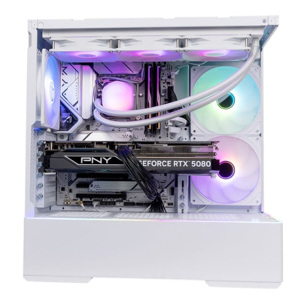 PC - Gaming - PowerSpec - G486 - Intel Core i9 14900KF - NVIDIA GeForce RTX 5080 - 64GB DDR5 - 2TB SSD - Windows 11 Home - CG237 - 1000W - Blanco