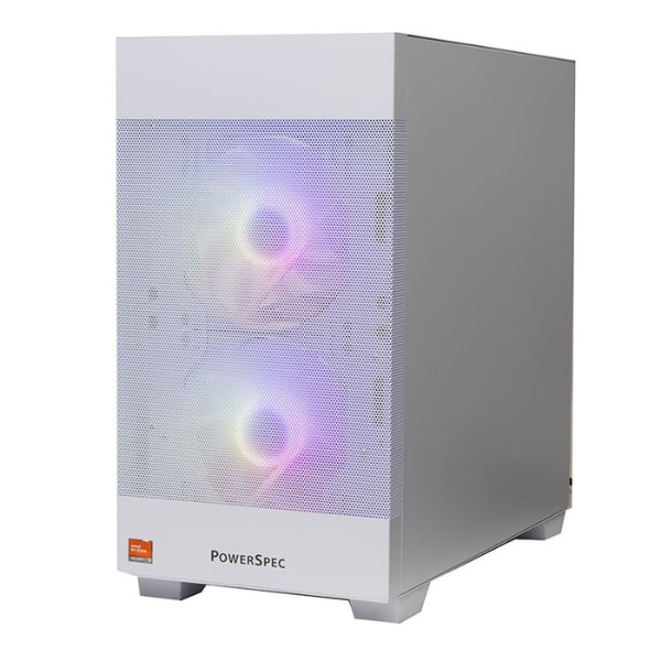 PC - Gaming - PowerSpec - G528 - AMD Ryzen 5 7500X3D - NVIDIA RTX 5060 8GB GDDR7 - 16GB DDR5-6000 - 1TB NVMe SSD - WiFi 6 - Bluetooth 5.3 - Windows 11 Home - Blanco - 908855