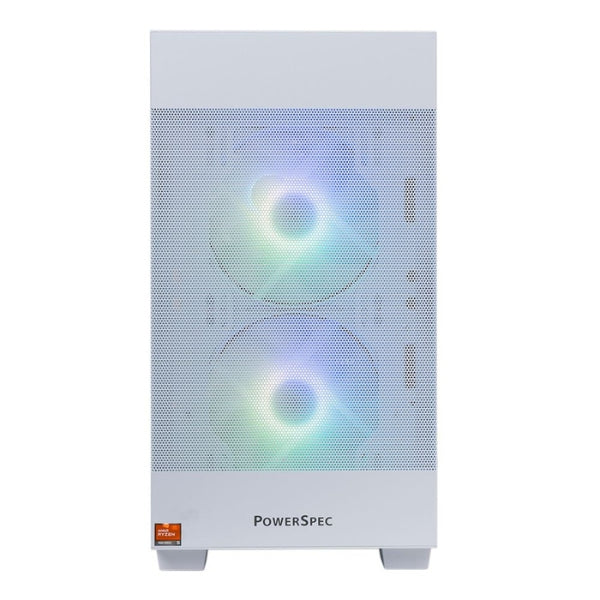 PC - Gaming - PowerSpec - G533 - AMD Ryzen 5 7500X3D - AMD Radeon RX 9060 XT 16GB GDDR6 - 16GB DDR5-6000 - 1TB NVMe SSD - WiFi 6E - Bluetooth 5.3 - Windows 11 Home - Blanco - 007278